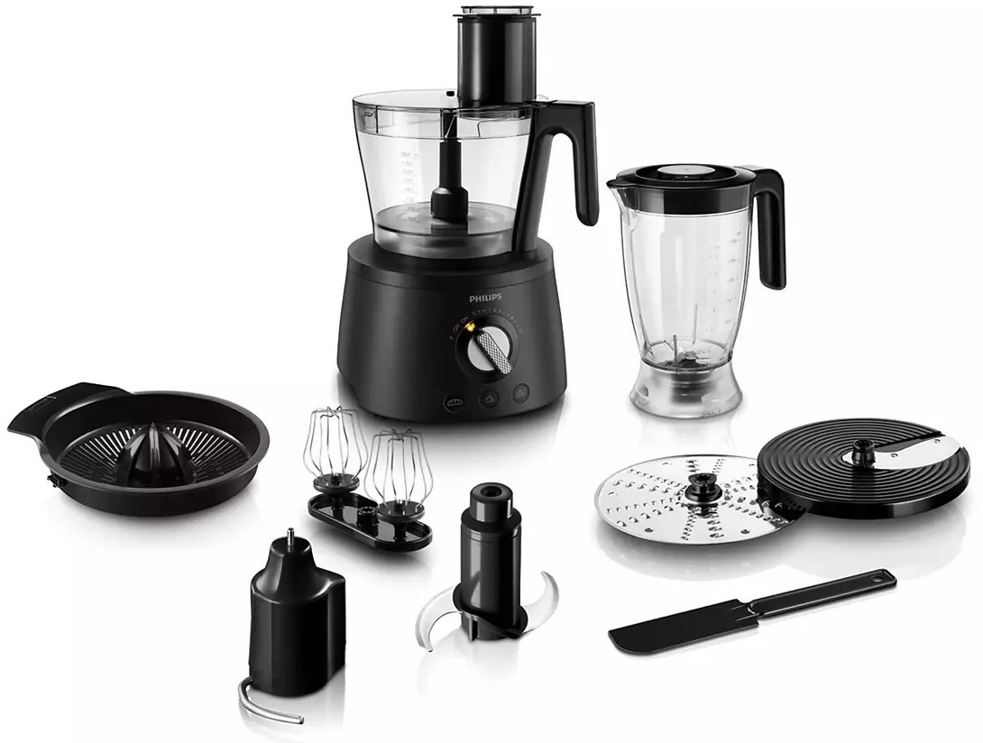 Кухонный комбайн Philips HR7776/90 1300Вт черный
