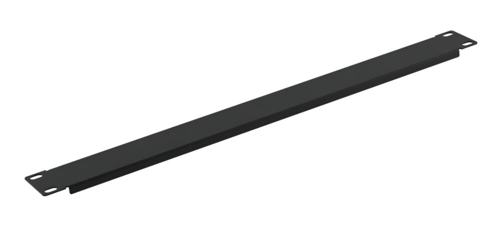 SYSMATRIX BP 0118.900 Фальш-панель 1U, черный RAL 9004