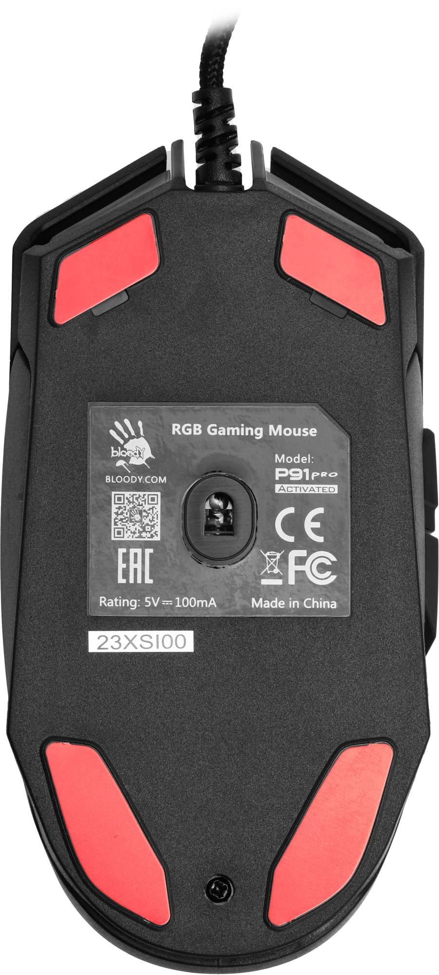 Мышь A4Tech Bloody P91 Pro черный оптическая 16000dpi USB 8but