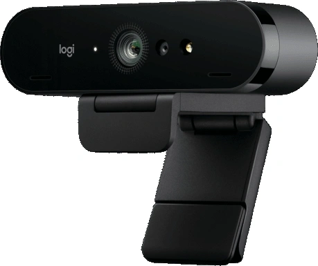 Камера Web Logitech BRIO черный 13Mpix (4096x2160) USB3.0 с микрофоном (960-001725)