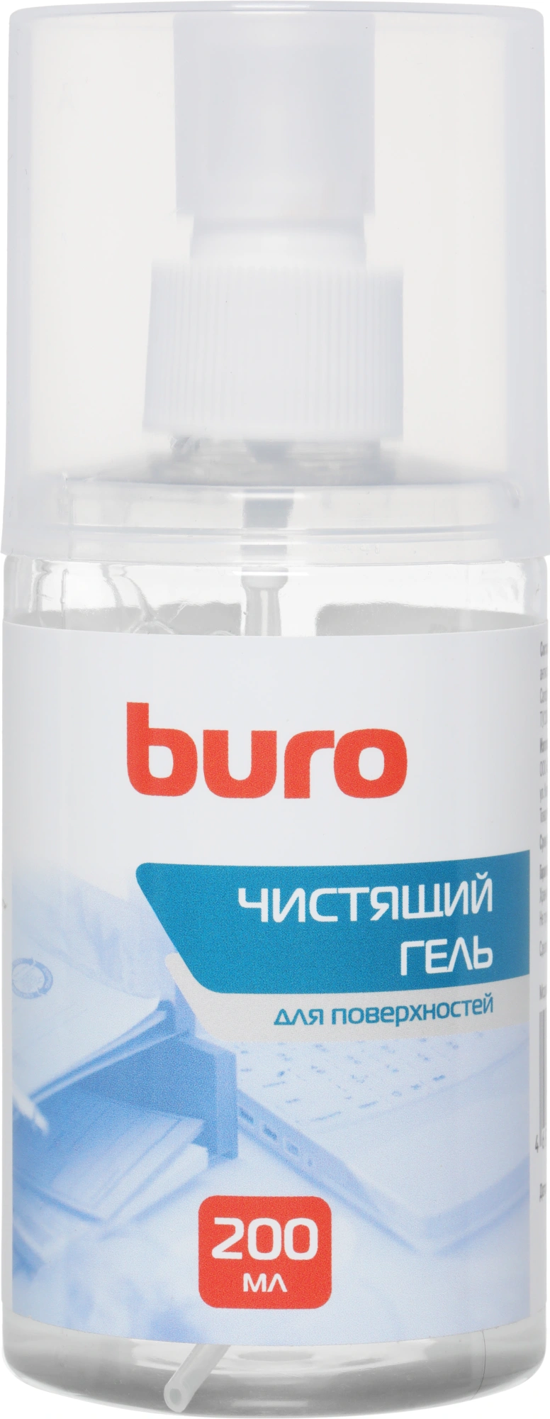 Чистящий набор (салфетки + гель) Buro BU-Gsurface для поверхностей 200мл
