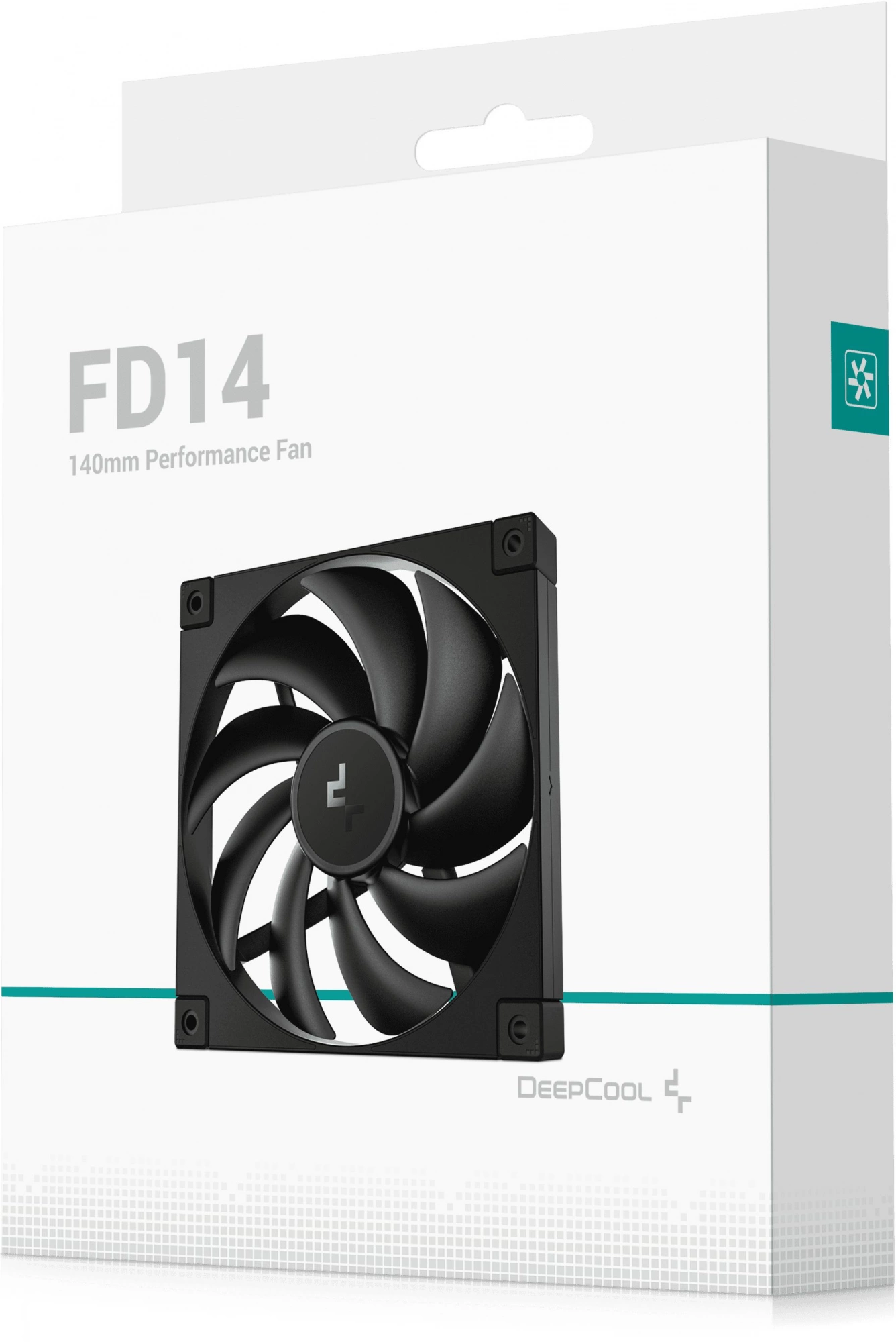 Вентилятор для корпуса Deepcool FD14 140х140x25 черный 4-pin 25.6дБ (R-FD14-BKNPN1-G) Ret