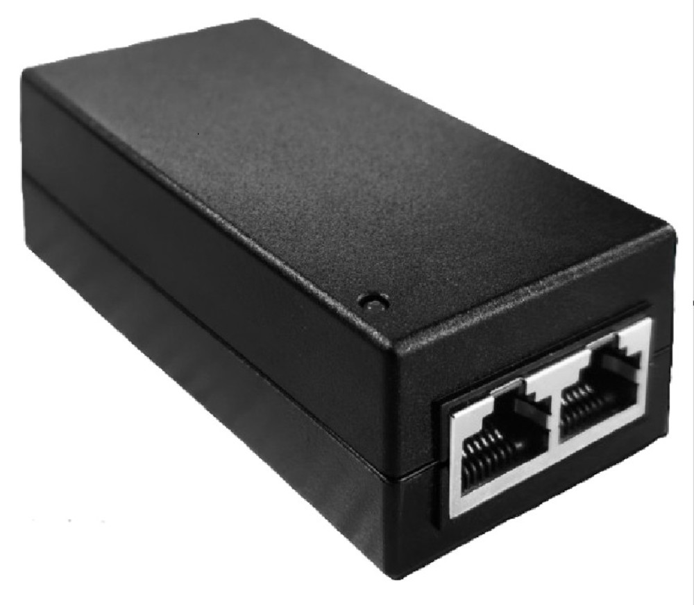 NS-PI-1G-15/A - PoE-инжектор NST Gigabit Ethernet на 1 порт, PoE IEEE 802.3af. Мощность PoE на порт - до 15.4W