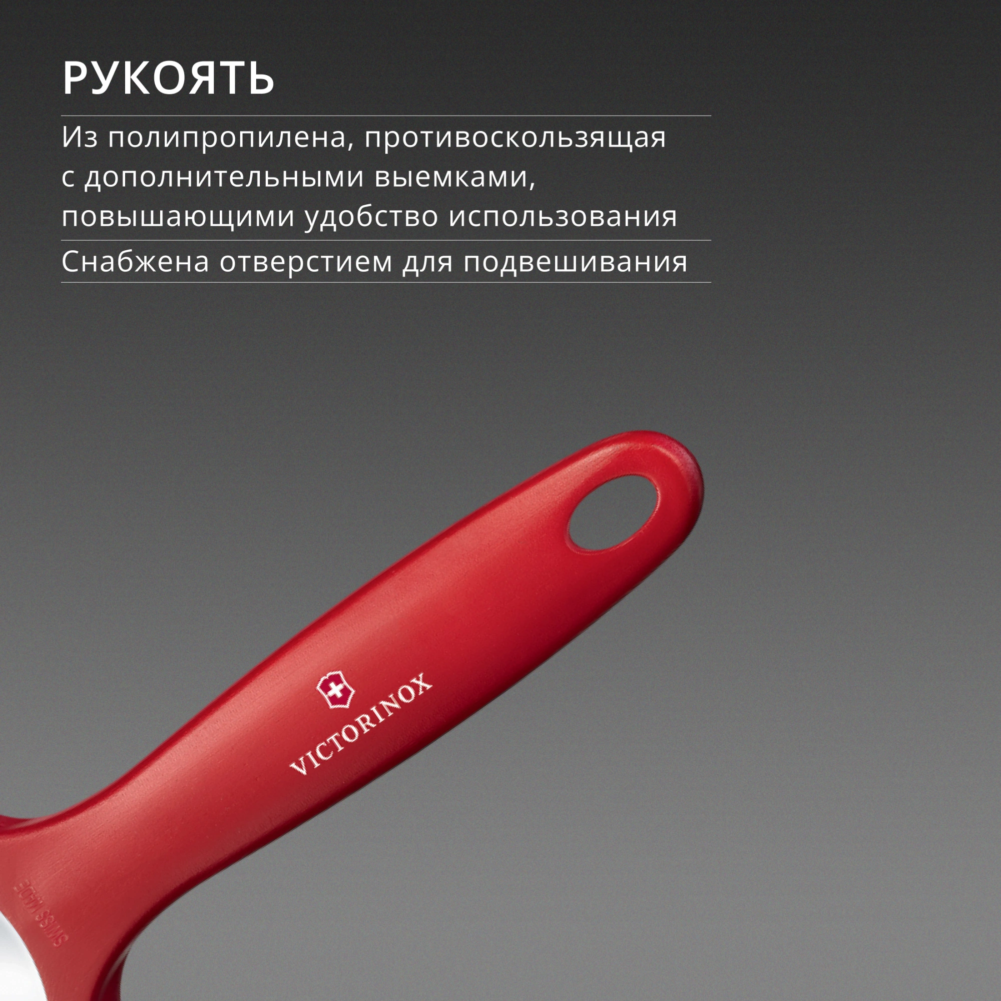 Терка для овощей и фруктов Victorinox 7.6081.1 красный упак.:европодвес