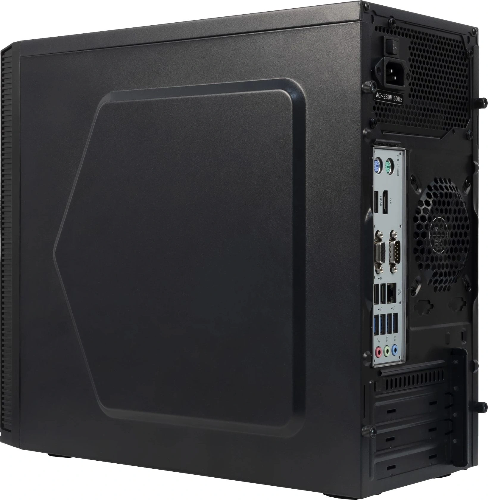 ПК Amur Нарвал A5А12 MT Ryzen 3 PRO 4350G (3.8) 8Gb SSD256Gb RGr FreeDOS GbitEth 400W мышь клавиатура черный (RUS) (2105149)