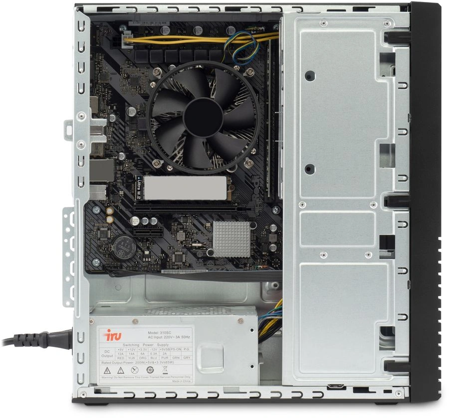 ПК IRU 310SC SFF Cel G6900 (3.4) 8Gb SSD256Gb UHDG 710 Windows 11 Pro GbitEth 200W черный (2017897)