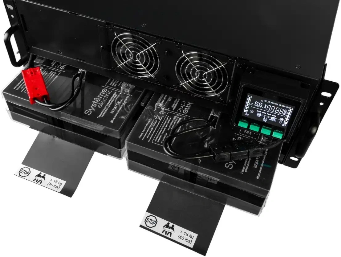 Источник бесперебойного питания Systeme Electriс SRT SRTSE5KRTXLIG2-NC 5000Вт 5000ВА черный Gen 2