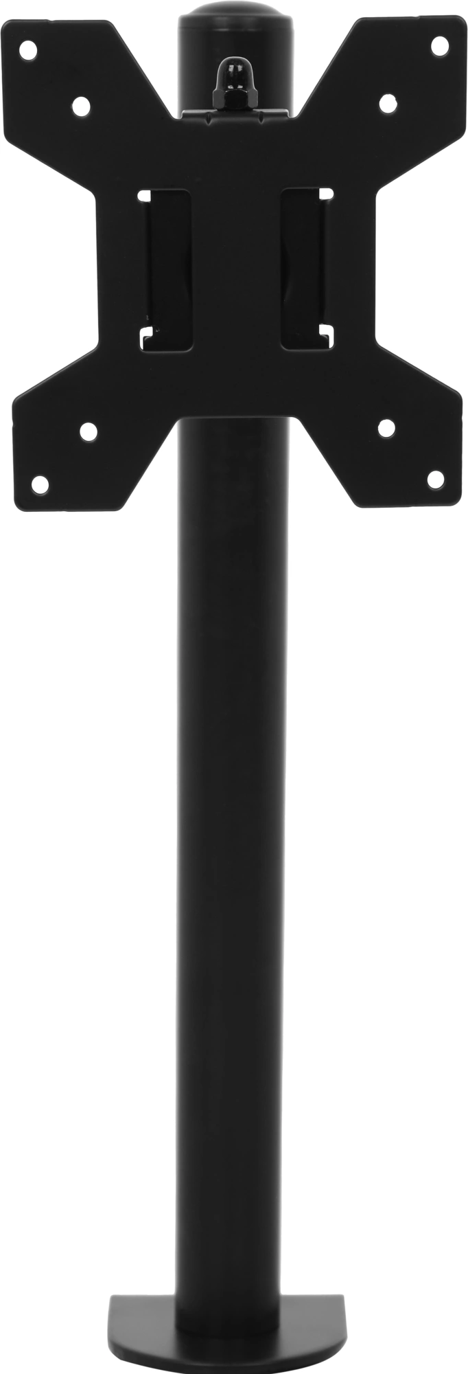Кронштейн для мониторов ЖК Buro BU-M051-M черный 17"-32" макс.8кг крепление к столешнице поворот и наклон