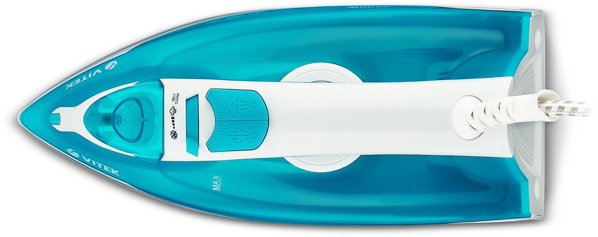 Утюг Vitek VT-8307 2400Вт синий/белый