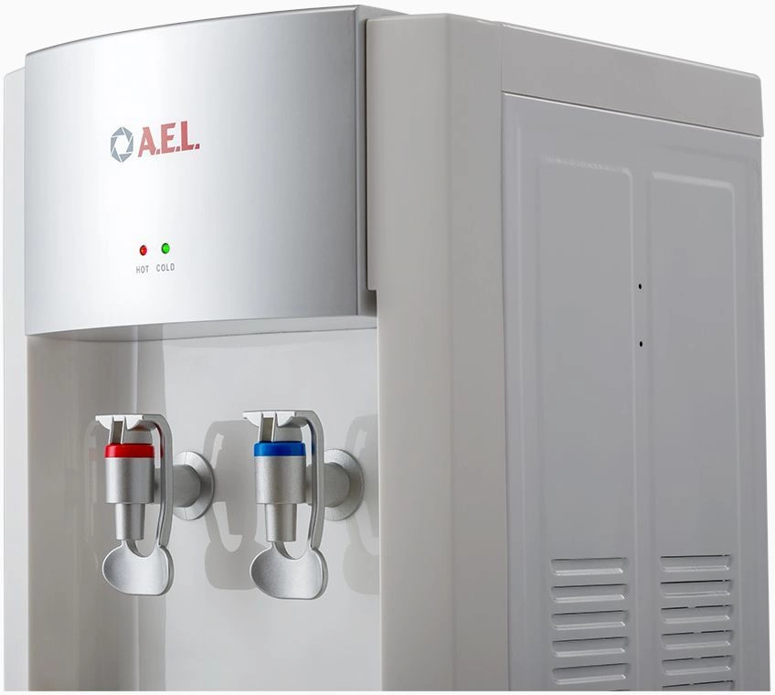 Кулер AEL LD-AEL-28c напольный электронный белый/серебристый