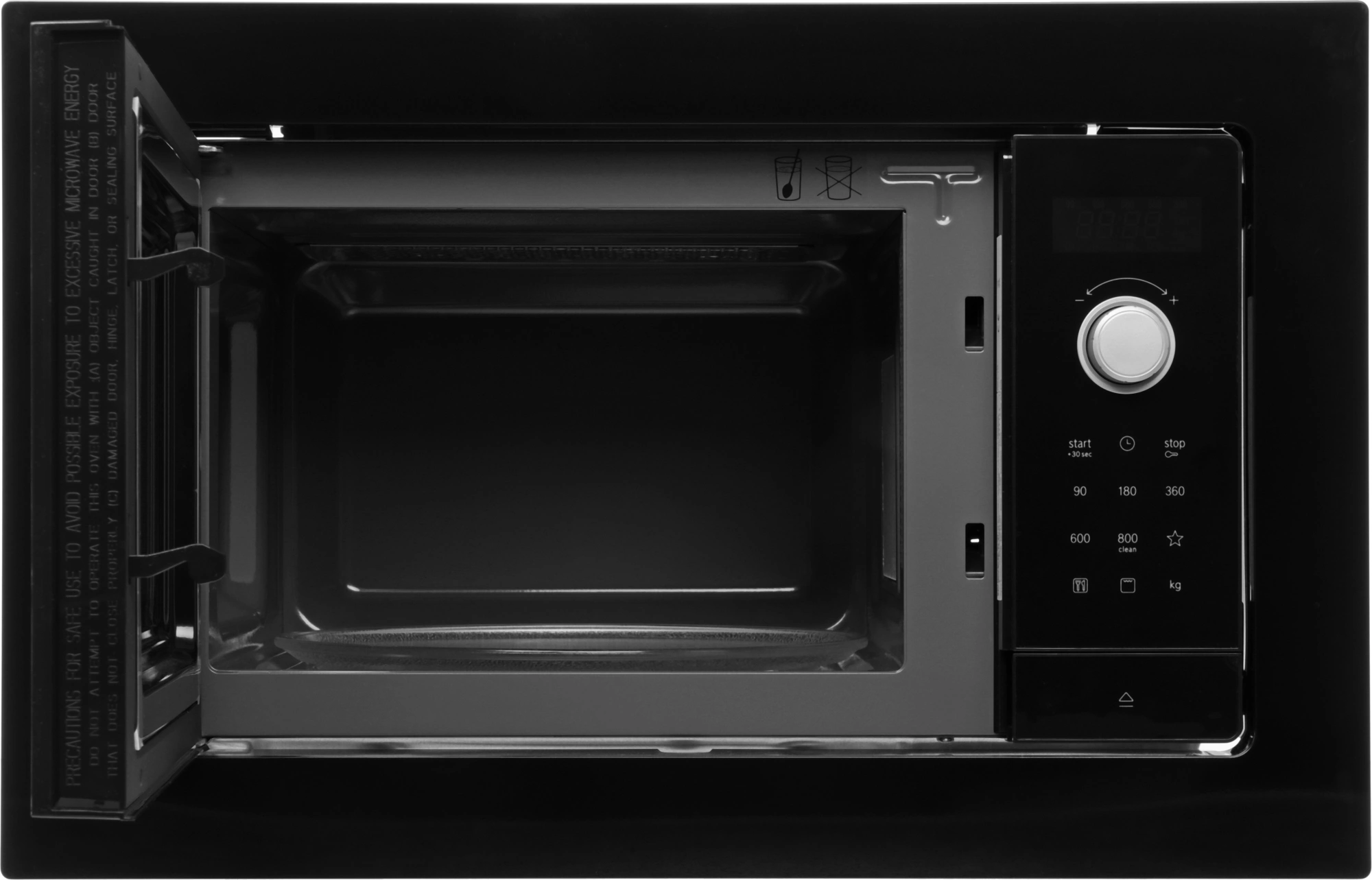 Микроволновая печь Bosch BEL653MB3 25л. 800Вт черный (встраиваемая)