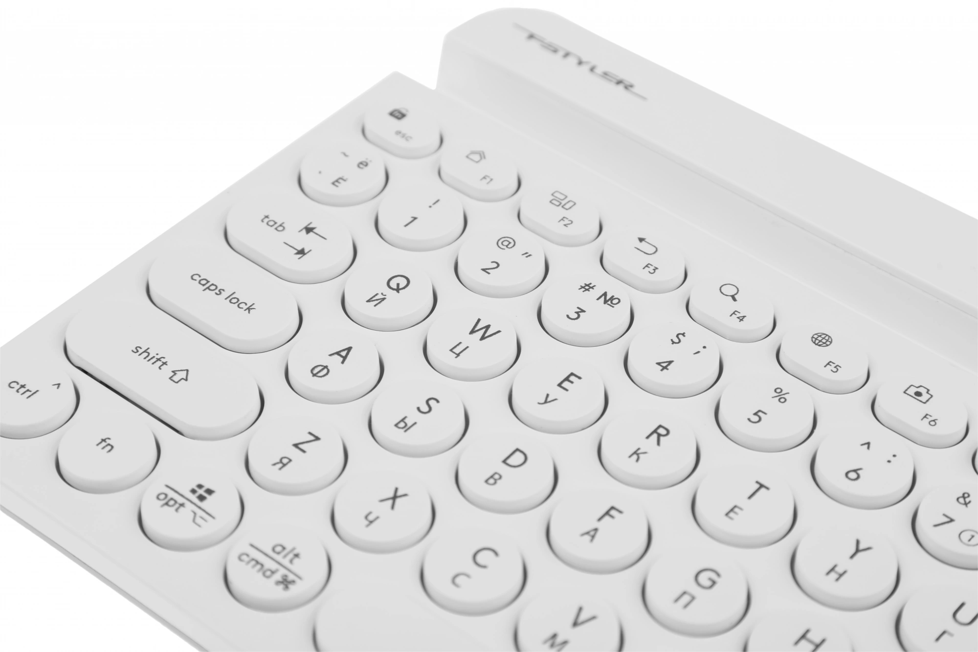 Клавиатура A4Tech FBK30 белый USB беспроводная BT/Radio slim Multimedia (FBK30 WHITE)