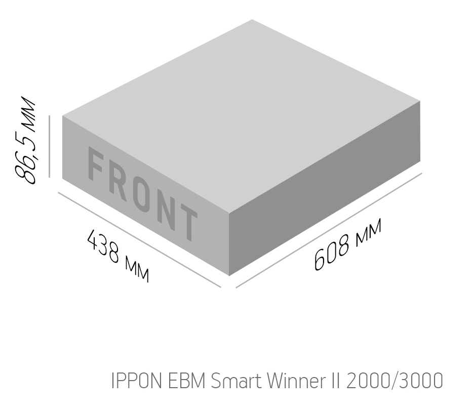 Батарея для ИБП Ippon Smart Winner II 2000/3000 BP 72В 14Ач