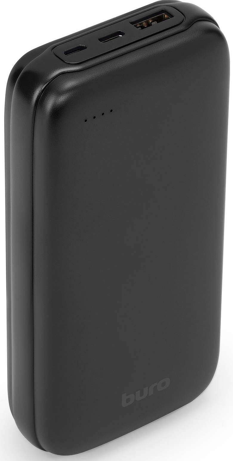 Мобильный аккумулятор Buro BP20A 20000mAh 10W 2A USB-A черный (BP20A10PBK)