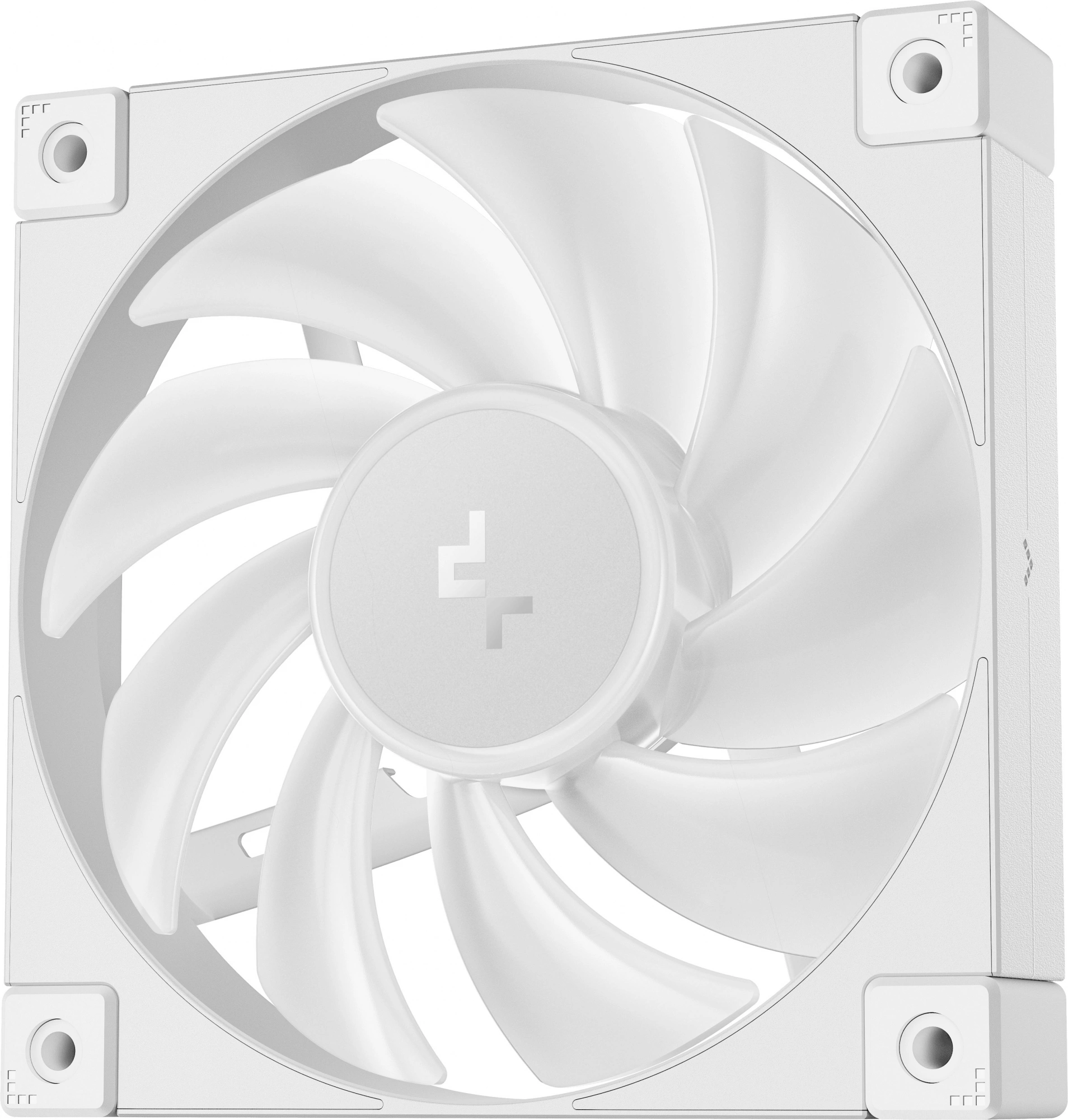 Вентилятор для корпуса Deepcool FD12 ARGB 120х120x25 белый 4-pin 26.9дБ (R-FD12-WHAPN1-G) Ret
