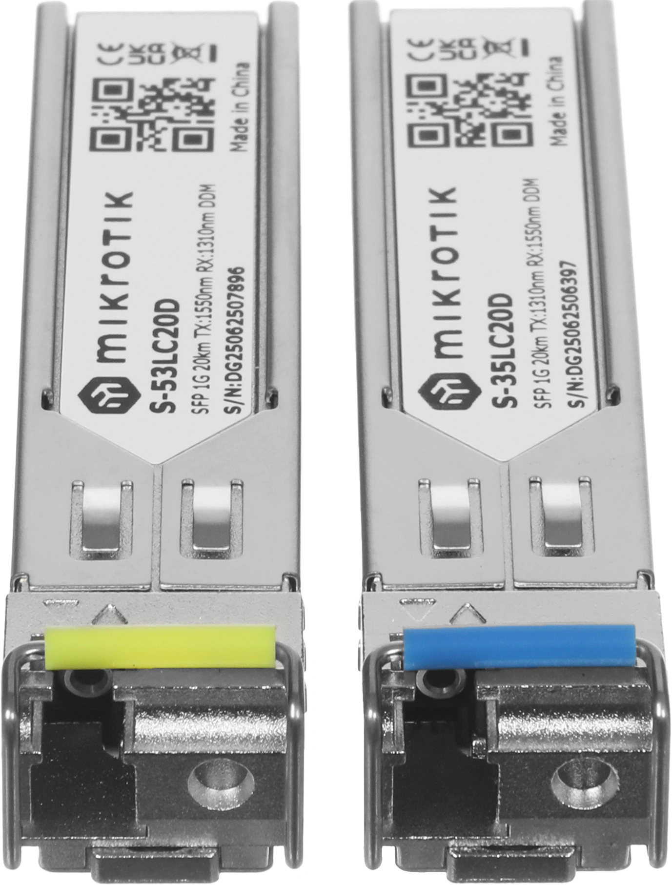 Трансивер MikroTik S-3553LC20D SM 1.25Гбит/с