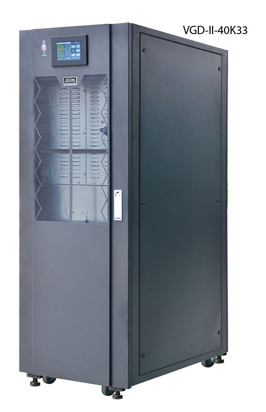 Источник бесперебойного питания Powercom VGD-II-40K33 40000Вт 40000ВА черный