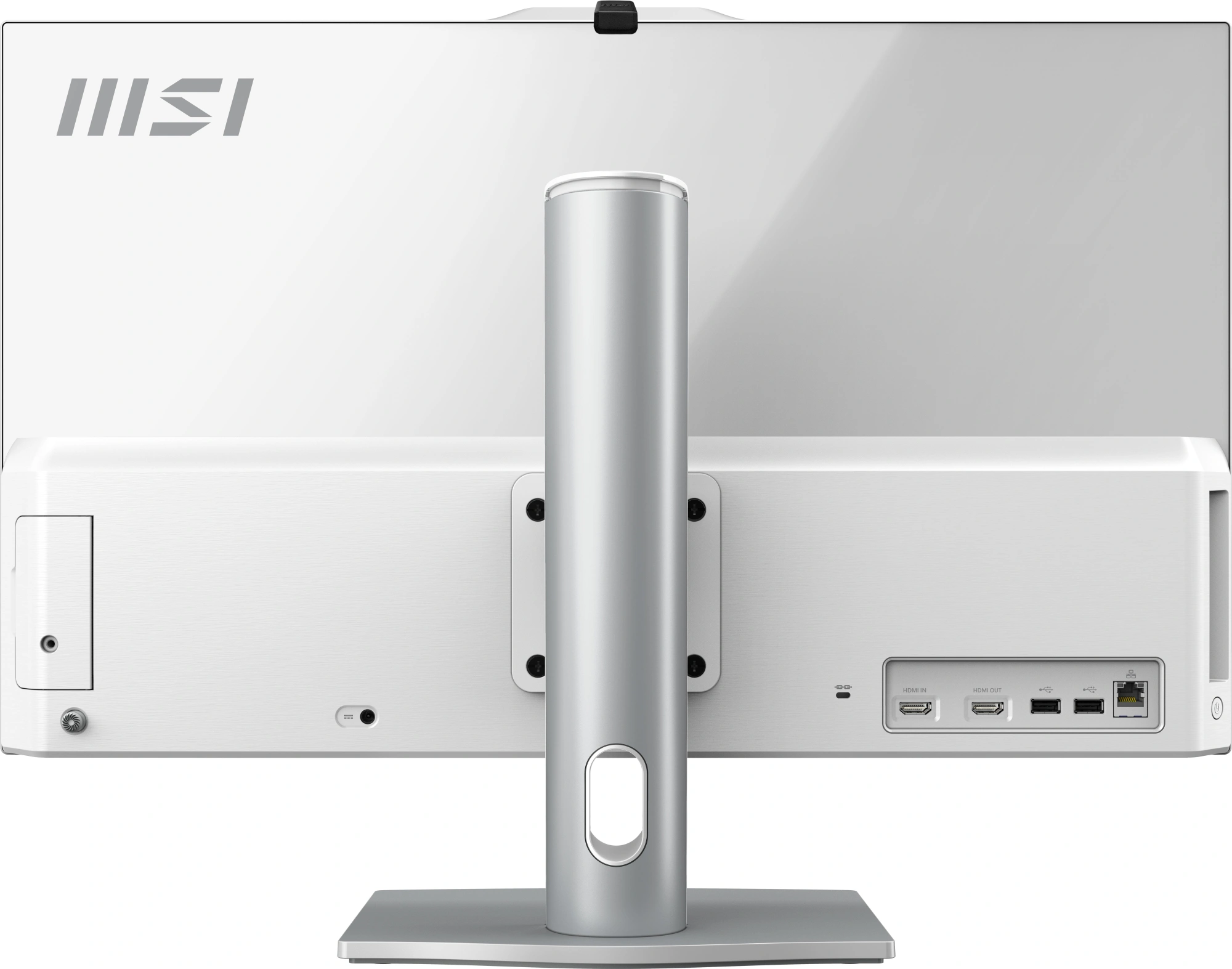 Моноблок MSI Modern AM272P 1M-674RU 27" Full HD Core 5 120U (1.4) 16Gb SSD512Gb Graphics Windows 11 Pro GbitEth WiFi BT 120W клавиатура мышь Cam белый 1920x1080