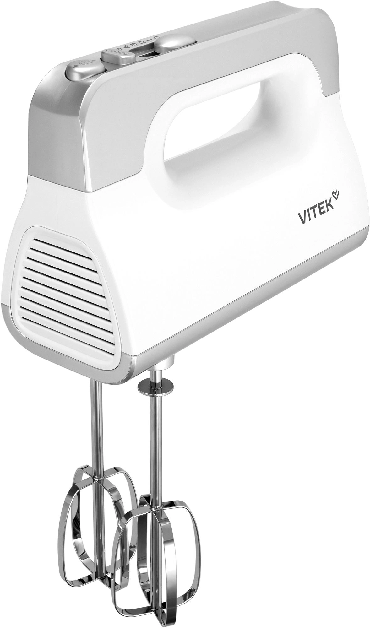 Миксер ручной Vitek VT-HM5001 800Вт белый/серебристый