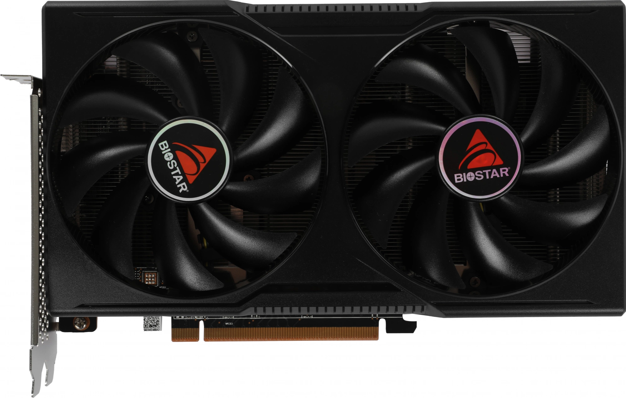 Видеокарта Biostar PCI-E 4.0 VA76S6RM81 RX7600 OC AMD Radeon RX 7600 8Gb 128bit GDDR6 2318/18000 HDMIx1 DPx3 HDCP Ret