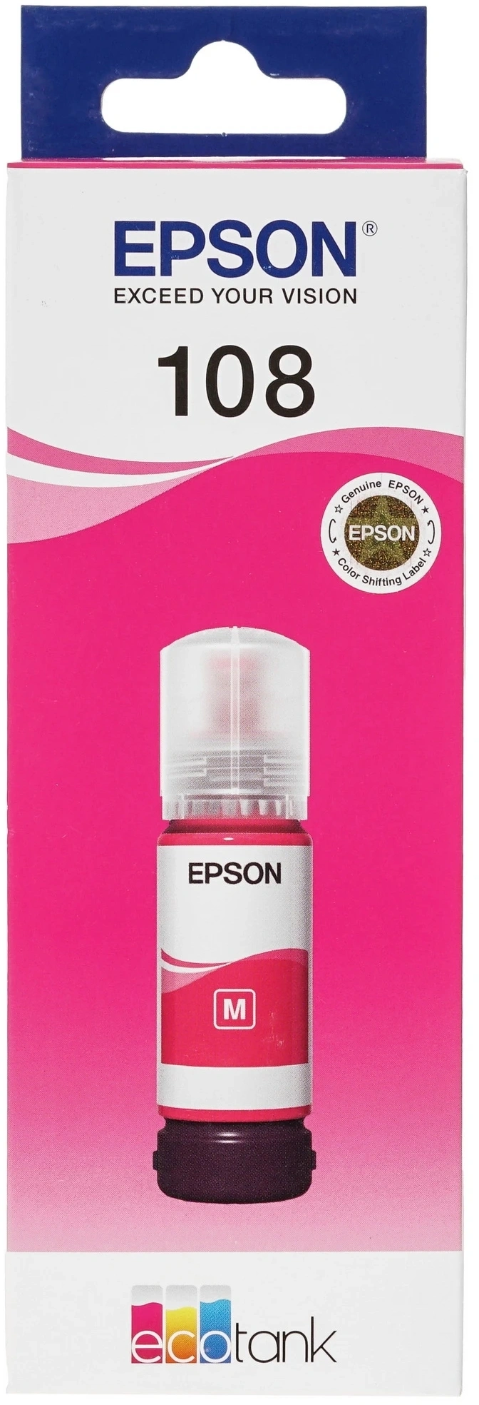 Чернила Epson 108 C13T09C34A пурпурный 70мл для Epson L8050/L18050