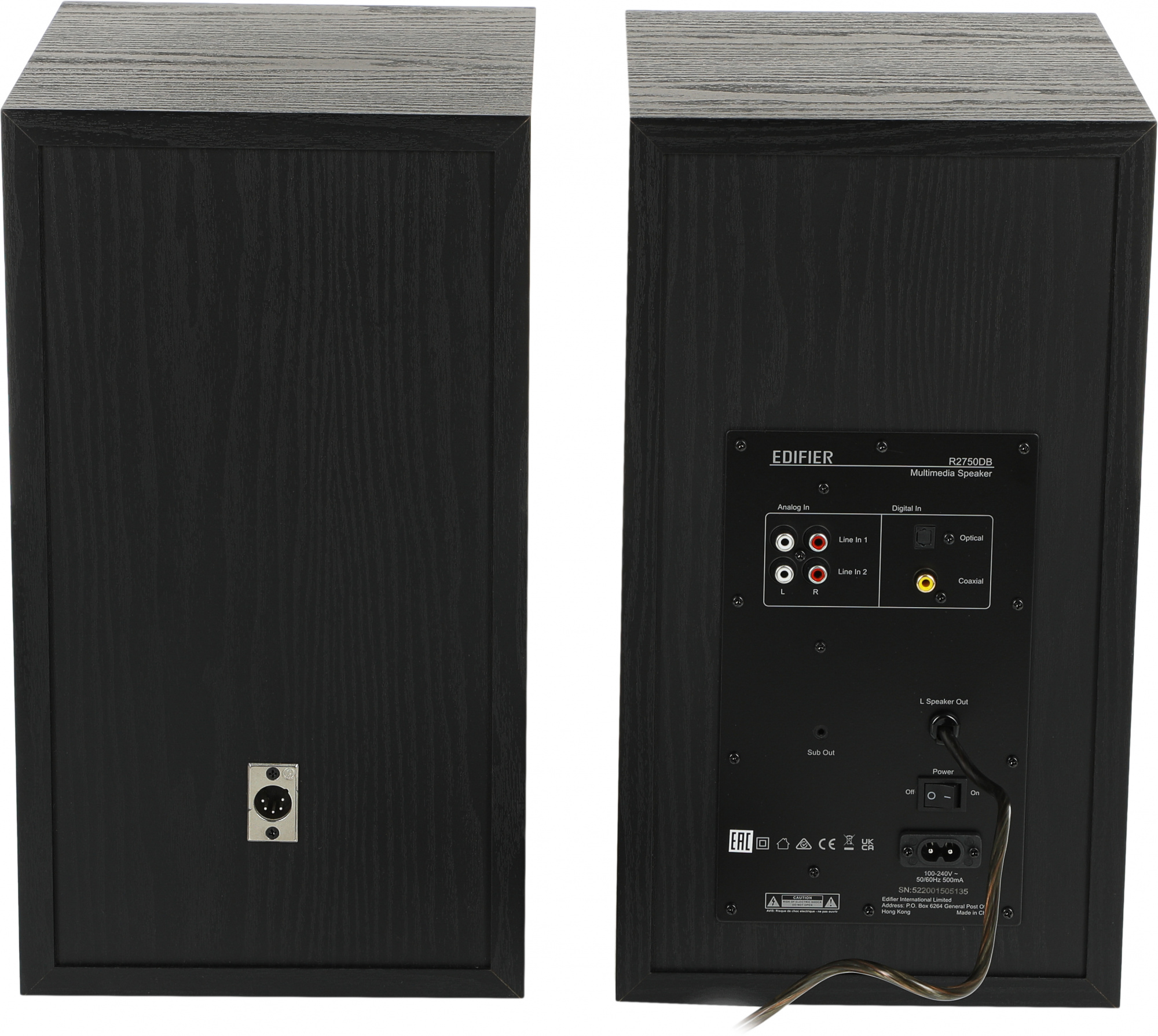 Колонки Edifier R2750DB 2.0 черный 136Вт BT