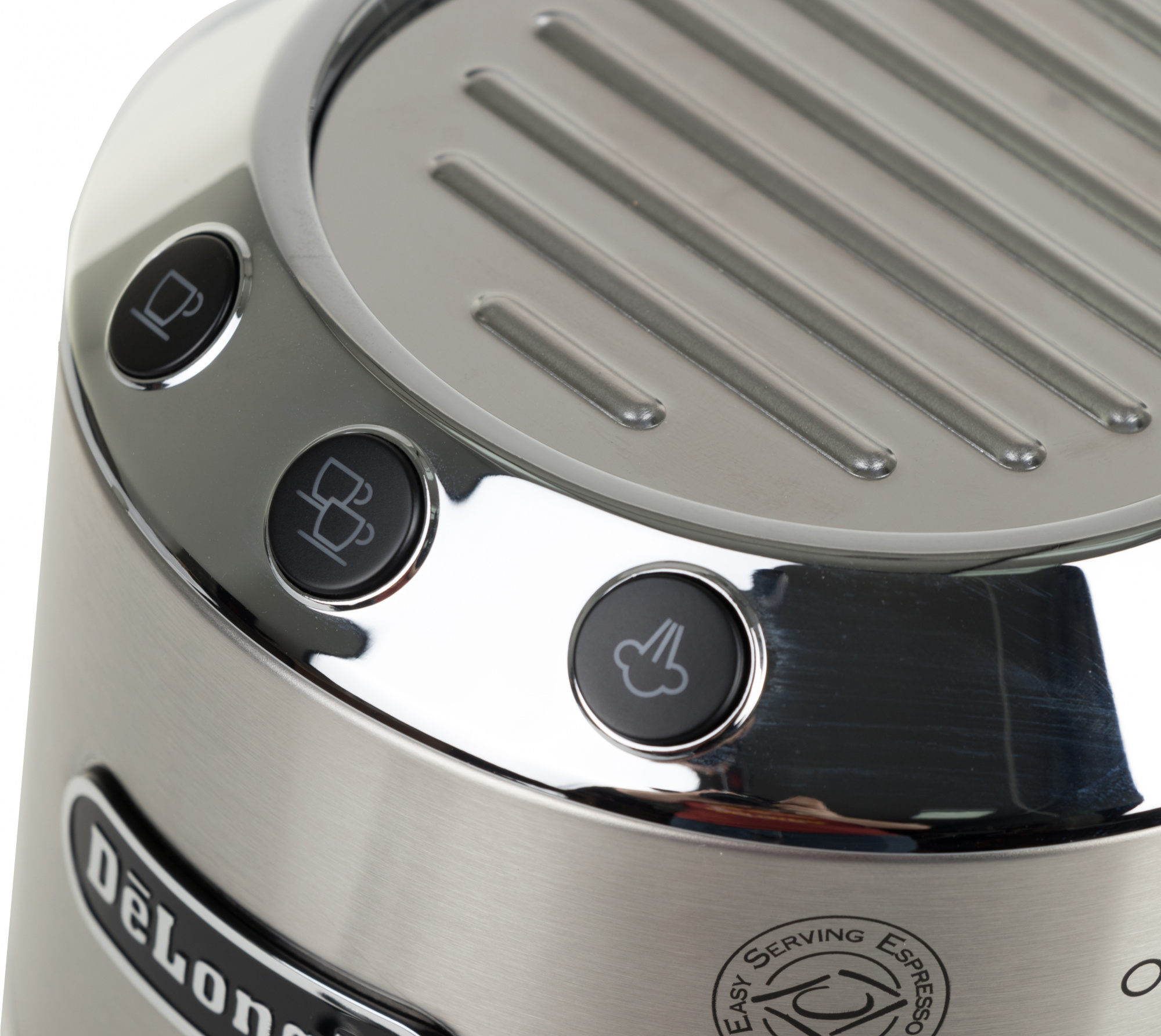 Кофеварка рожковая Delonghi EC685.M 1350Вт серебристый/черный