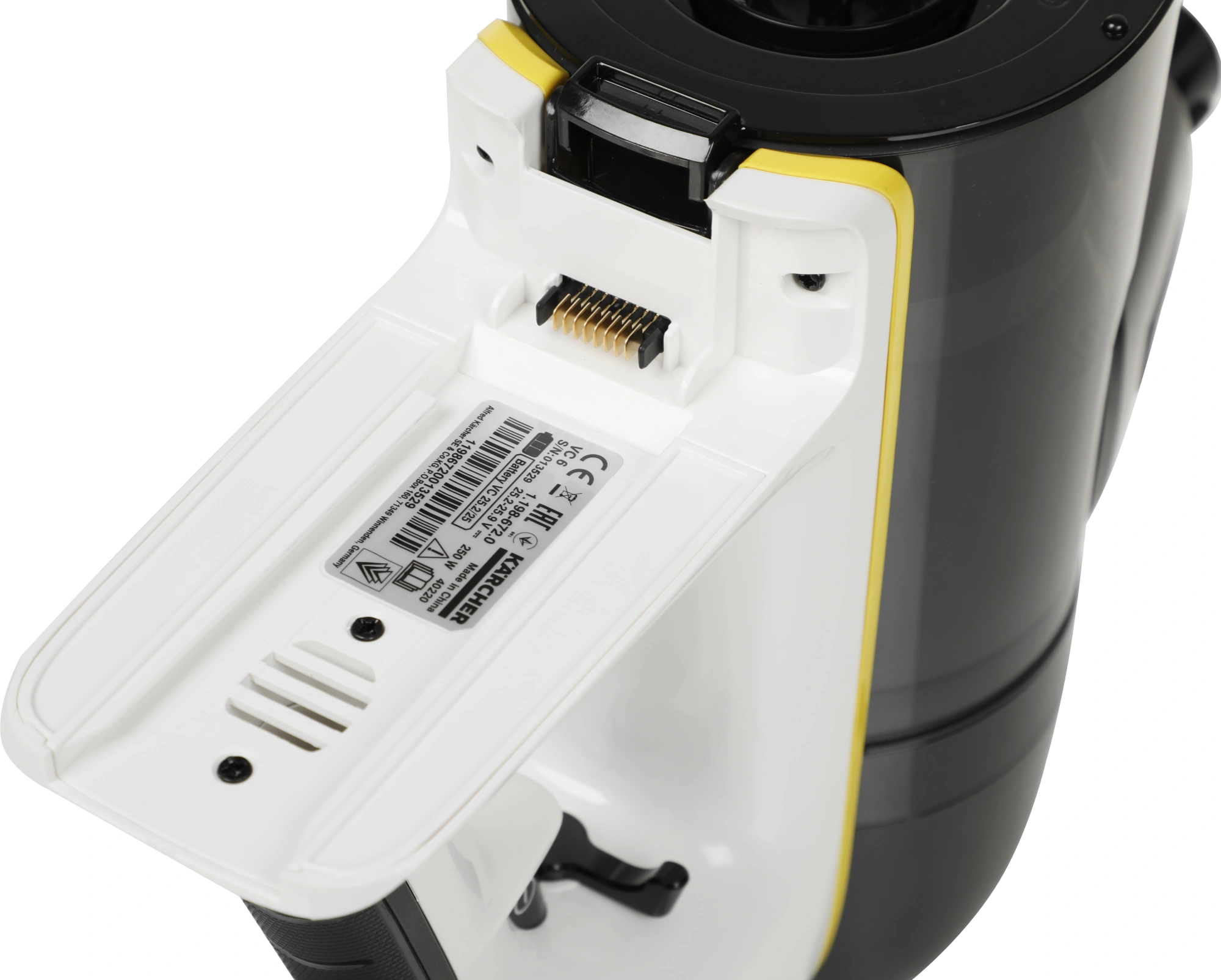 Пылесос ручной Karcher VC 6 Cordless ourFamily Car 250Вт черный/белый