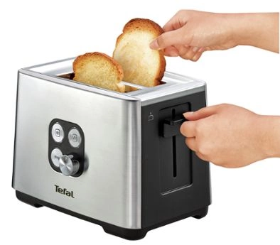 Тостер Tefal TT420D30 900Вт серебристый