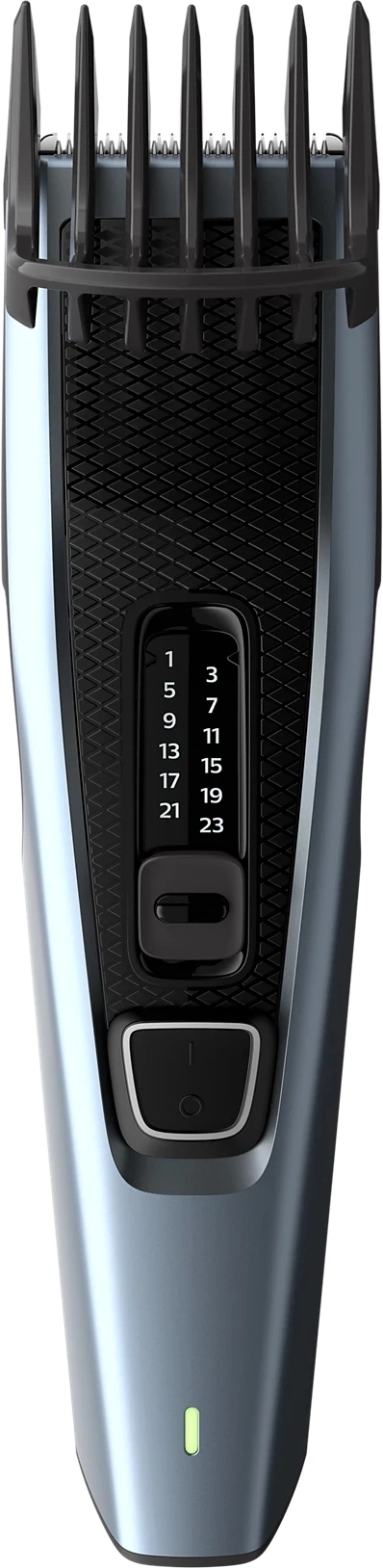 Машинка для стрижки Philips HC3530/15 синий/черный (насадок в компл:2шт)