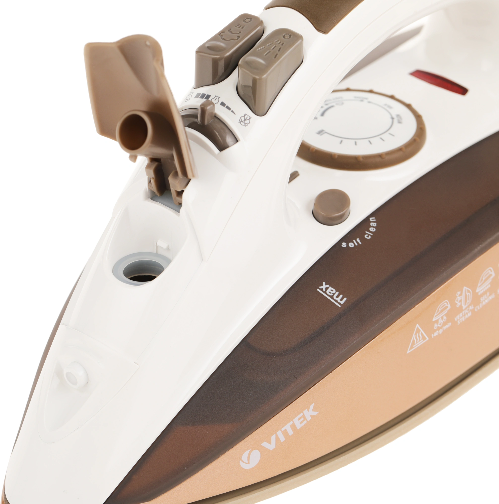 Утюг Vitek VT-1209 2400Вт коричневый