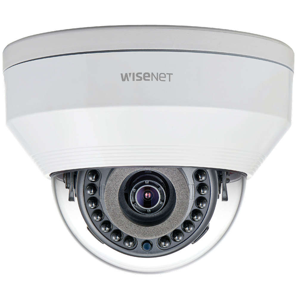 IP камера Wisenet LNV-6010R - 2 МПк, купольная, уличная, объектив f=3 мм