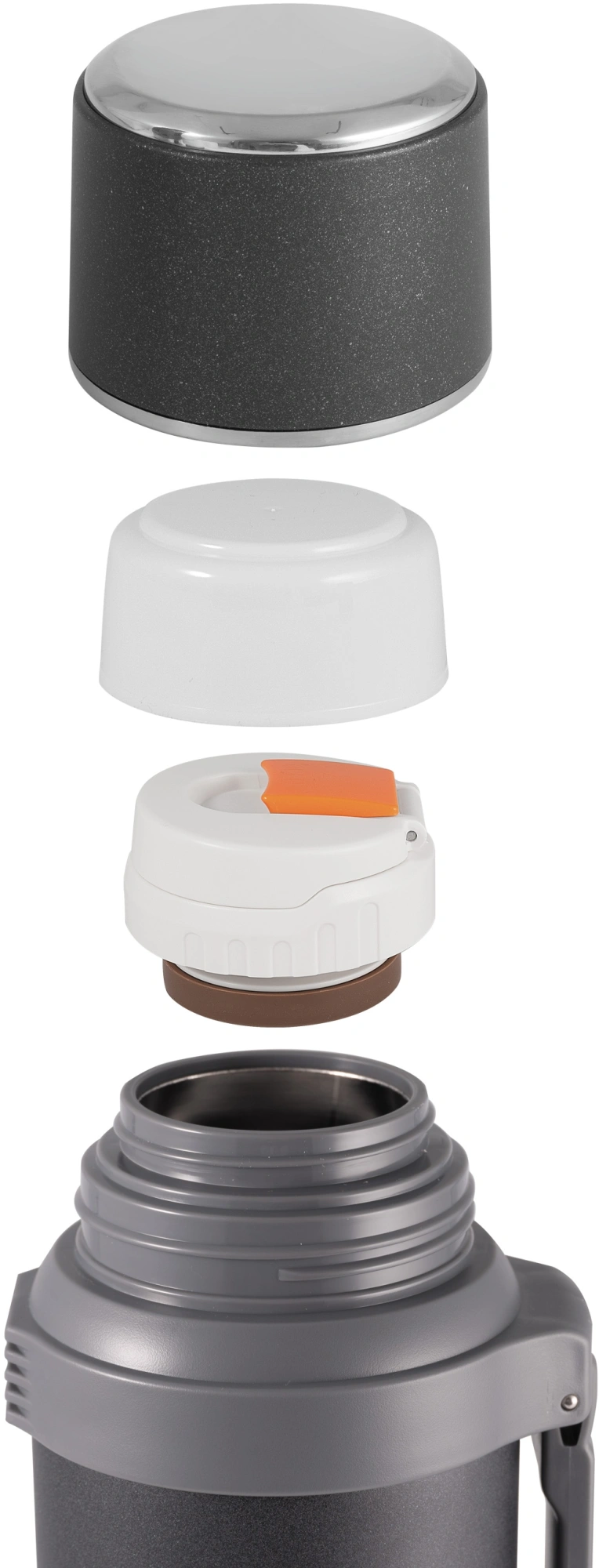 Термос для напитков Rondell Filigran RDS-1896 2.3л. темно-серый картонная коробка