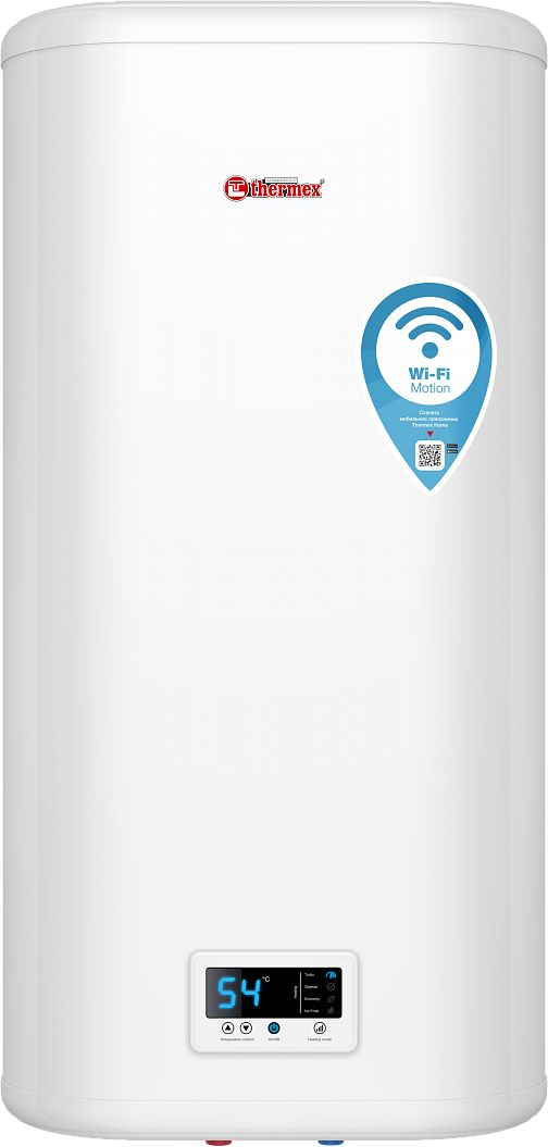 Водонагреватель Thermex IF 80 V (pro) Wi-Fi 2кВт 80л электрический настенный/белый