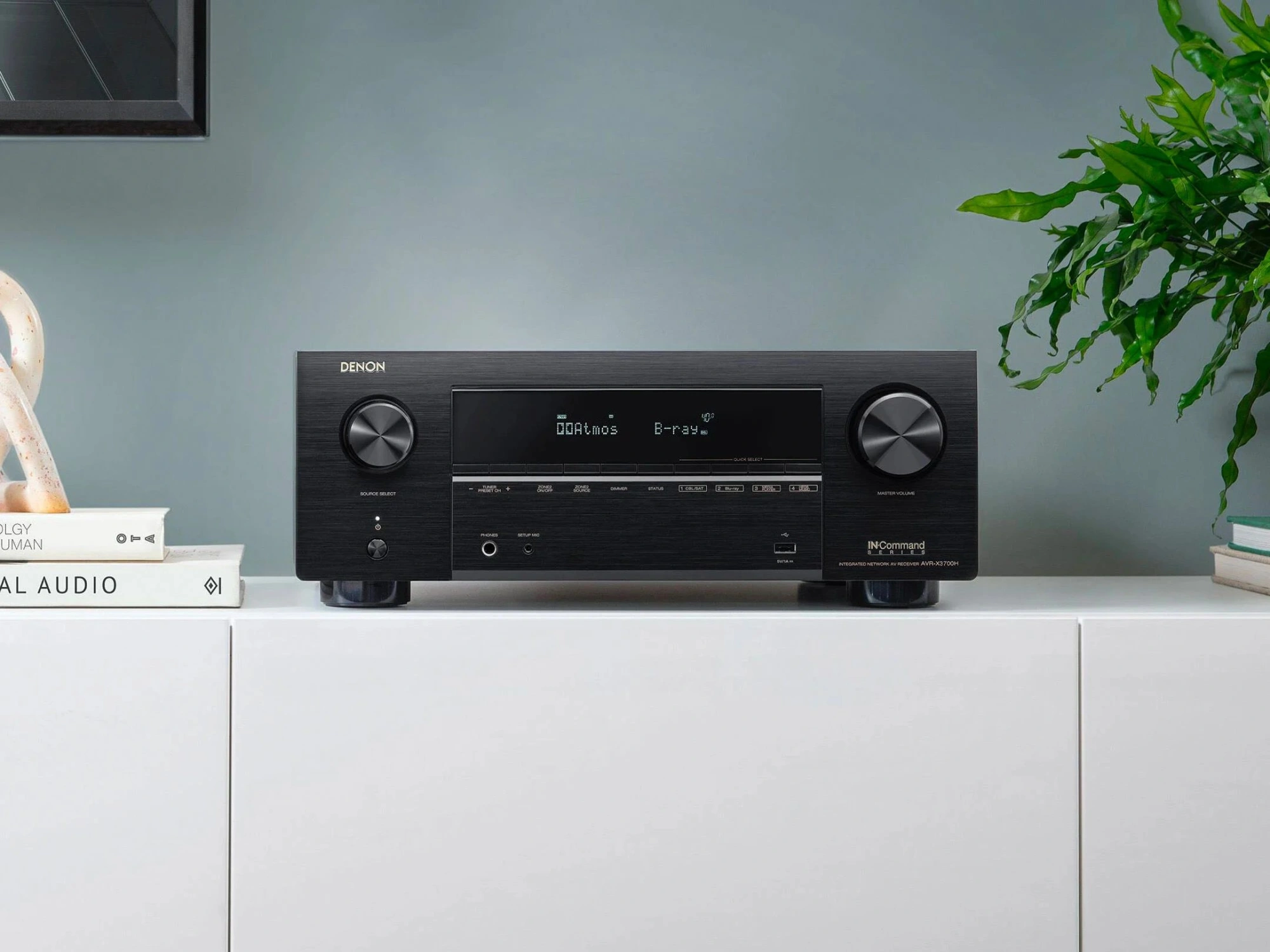 Ресивер AV Denon AVC-X3700H 9.2 черный