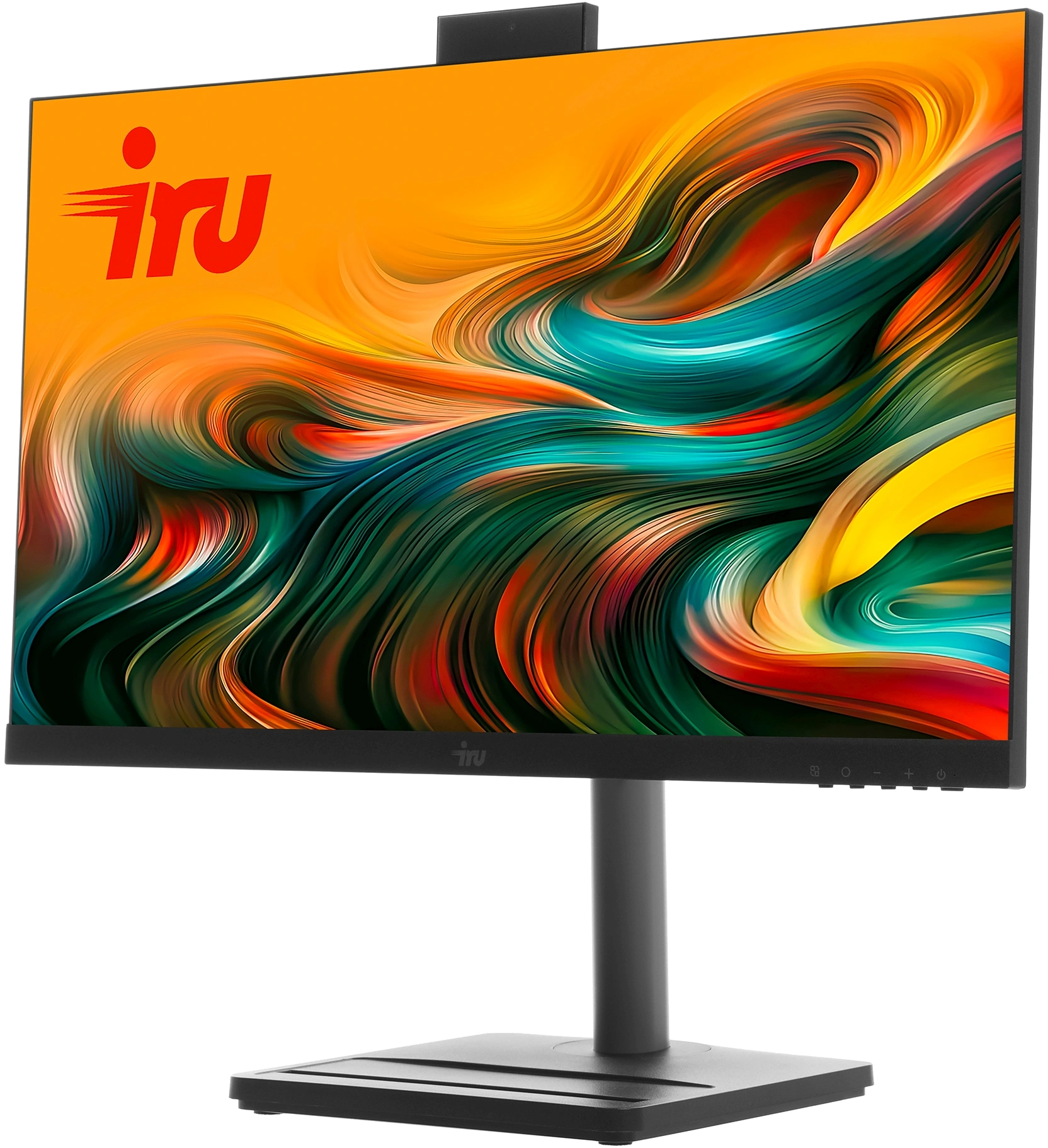 Моноблок IRU Tactio 24ID 24.5" Full HD i3 1215U (1.2) 8Gb SSD256Gb UHDG Windows 11 Pro 64 GbitEth WiFi BT 90W Cam черный 1920x1080