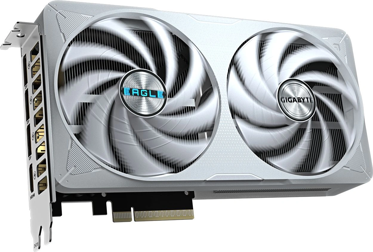 Видеокарта Gigabyte PCI-E 5.0 GV-N506TEAGLEOC ICE-8GD 1.0 NVIDIA GeForce RTX 5060TI 8Gb 128bit GDDR7 2572/28000 HDMIx1 DPx3 HDCP Ret