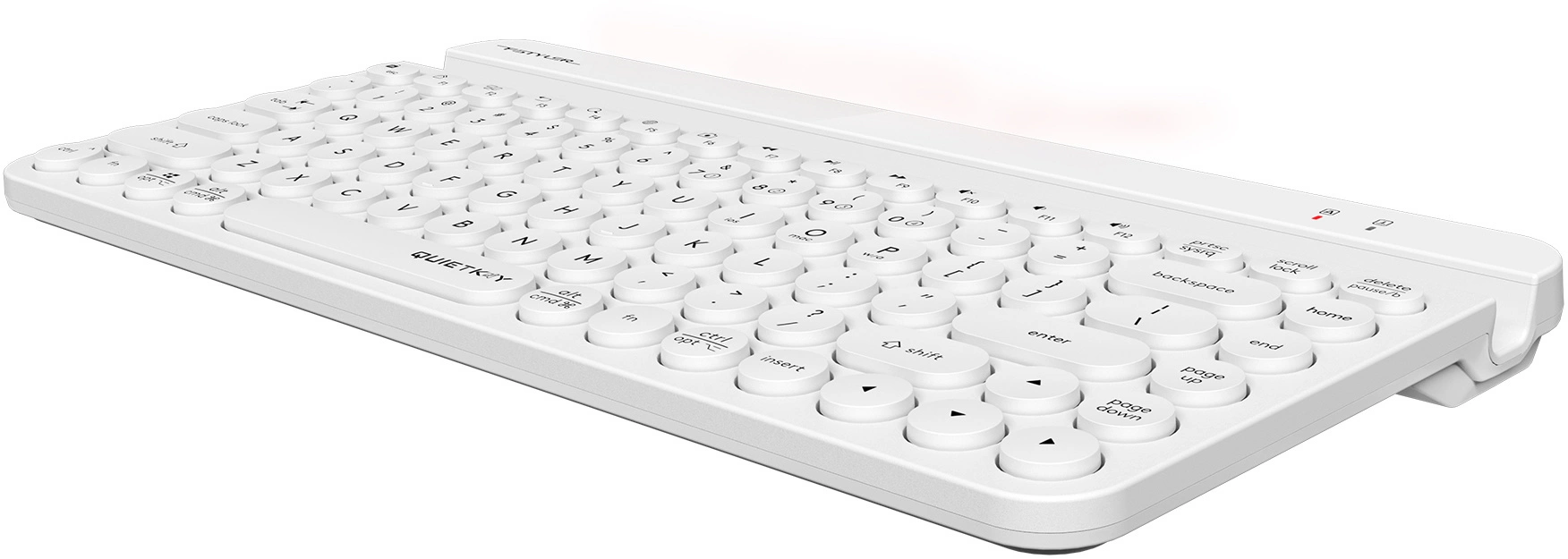 Клавиатура A4Tech FBK30 белый USB беспроводная BT/Radio slim Multimedia (FBK30 WHITE)