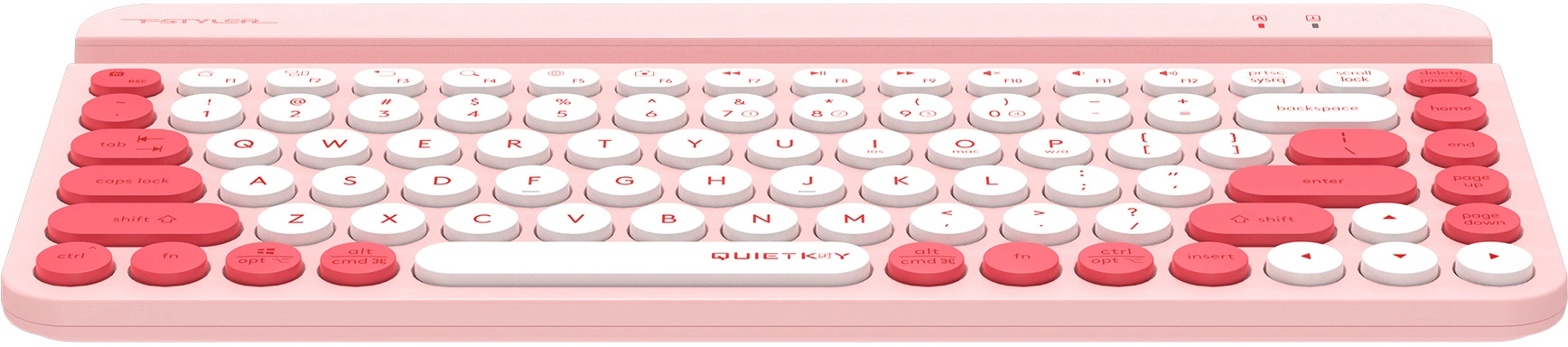 Клавиатура A4Tech FBK30 розовый USB беспроводная BT/Radio slim Multimedia (FBK30 RASPBERRY)