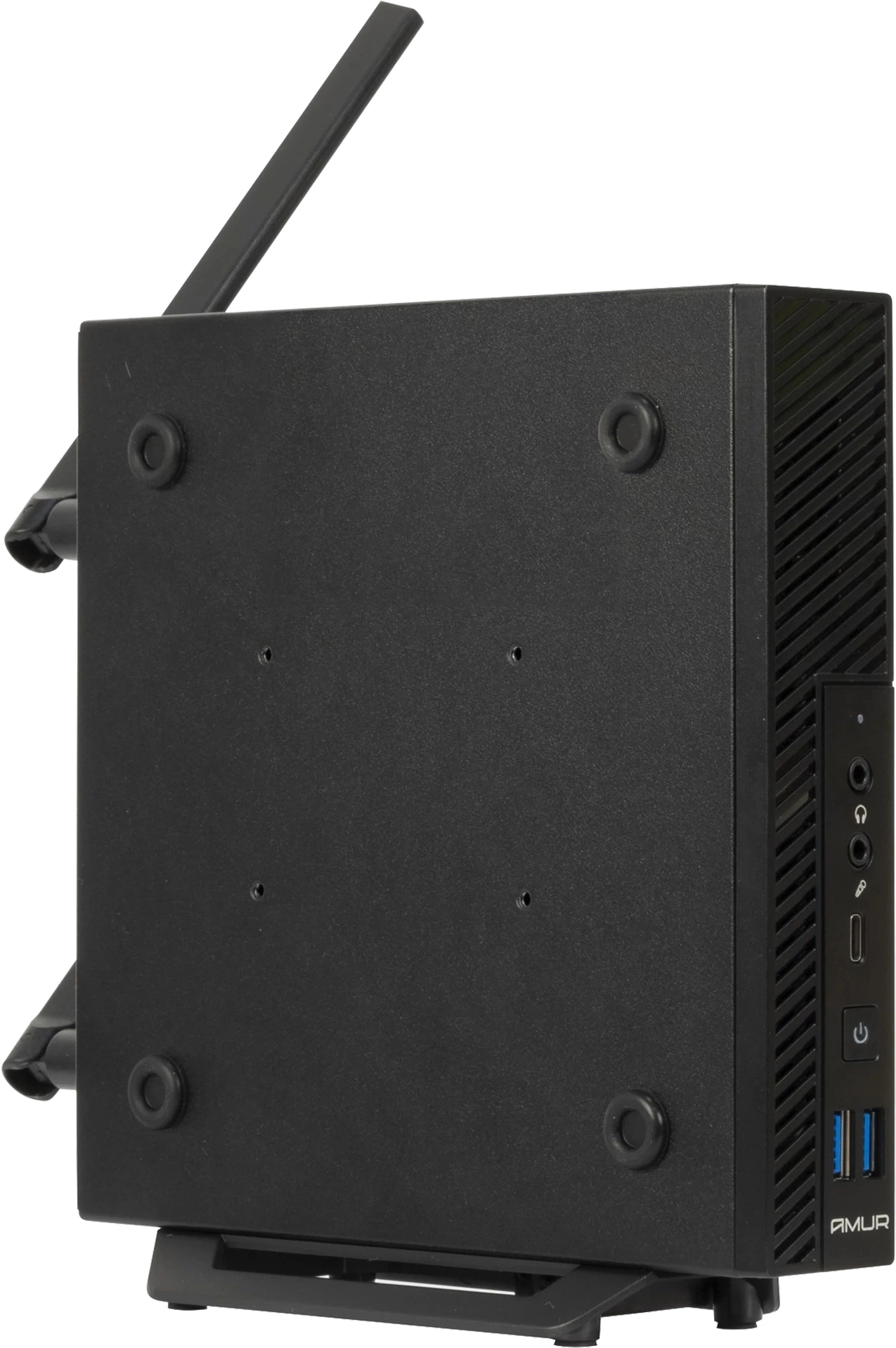 ПК Мини Amur Финвал H6I12 i5 12400 (2.5) 8Gb SSD256Gb UHDG 730 FreeDOS GbitEth WiFi BT 120W черный (RUS) (2117524)
