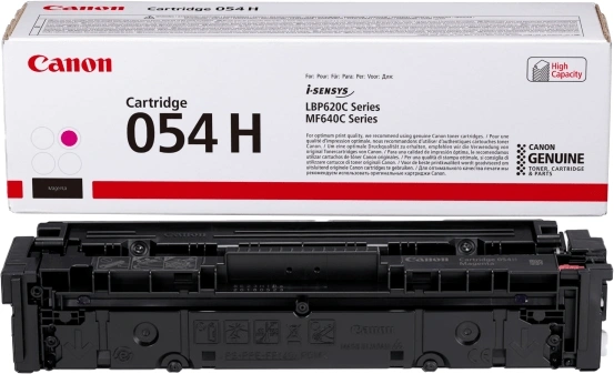 Картридж лазерный Canon 054HM 3026C002 пурпурный бар.в компл. (2300стр.) для Canon MF645Cx/MF643Cdw/MF641Cw/LBP623Cdw/621Cw