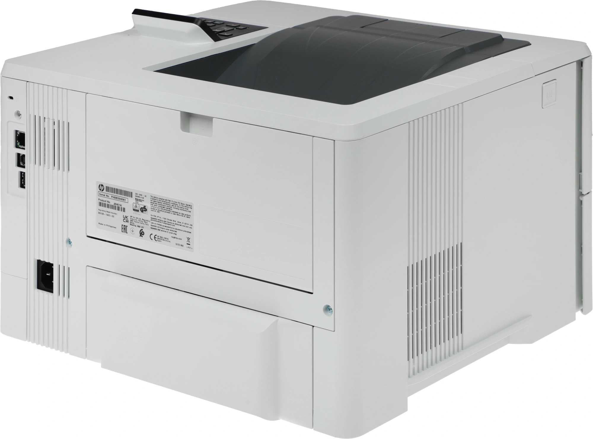 Принтер лазерный HP LaserJet Pro M501dn (J8H61A) A4 Duplex белый