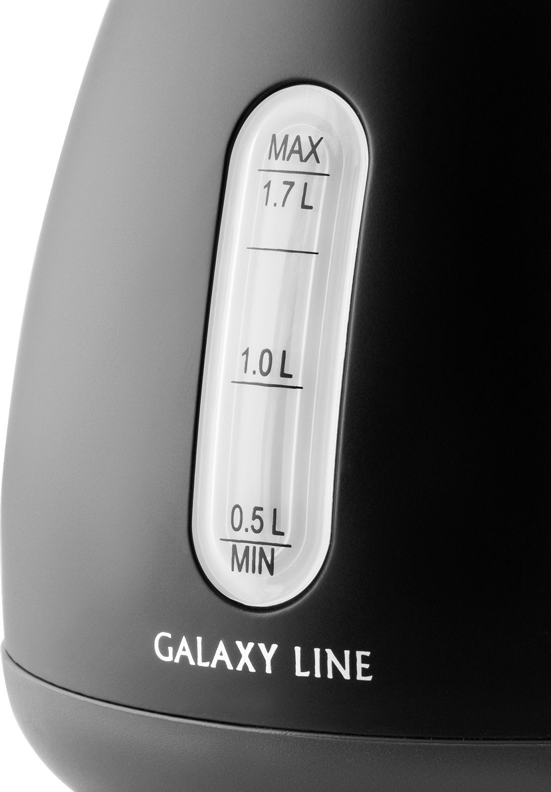 Чайник электрический Galaxy Line GL 0343 1.7л. 2200Вт черный корпус: металл/пластик (ГЛ0343ЛНЕФ)