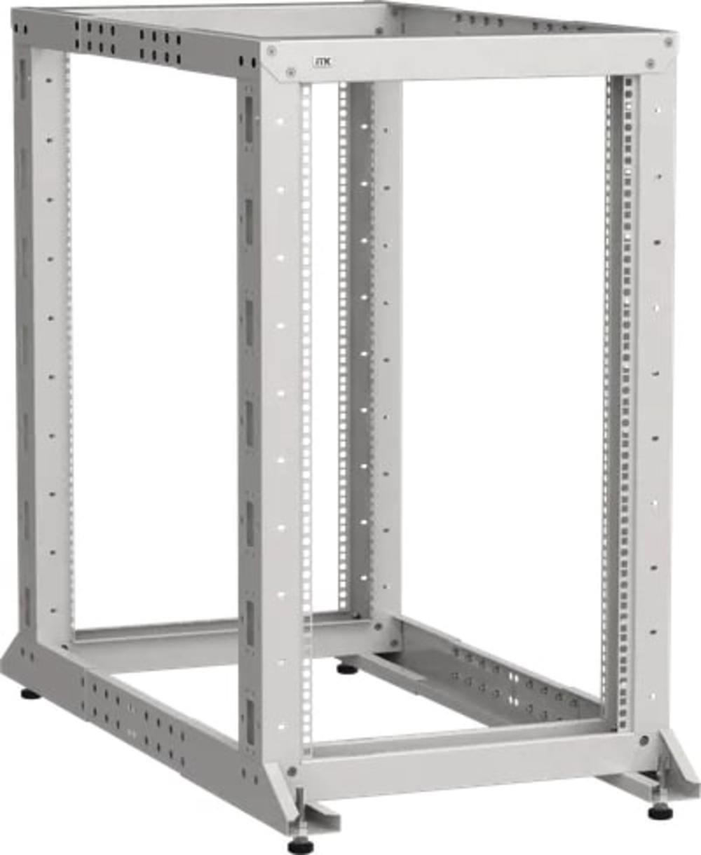 LF35-42U61-2GM - ITK LINEA F Стойка двухрамная 42U 600х600-1000мм серая