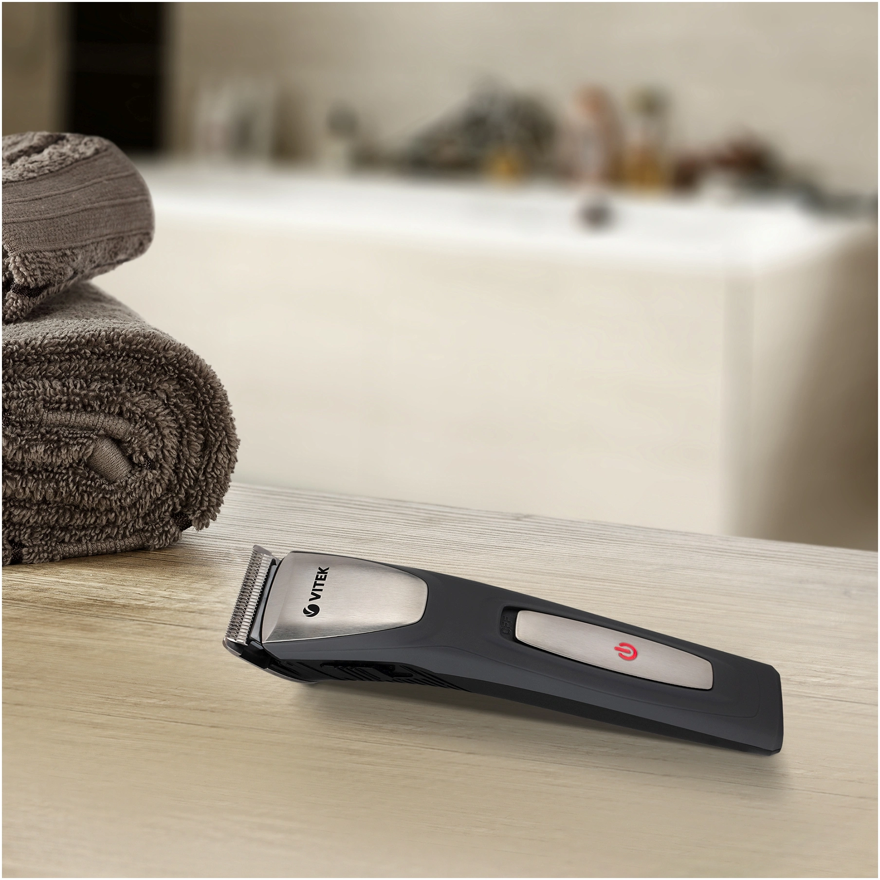 Машинка для стрижки Vitek VT-2571 разноцветный 12Вт