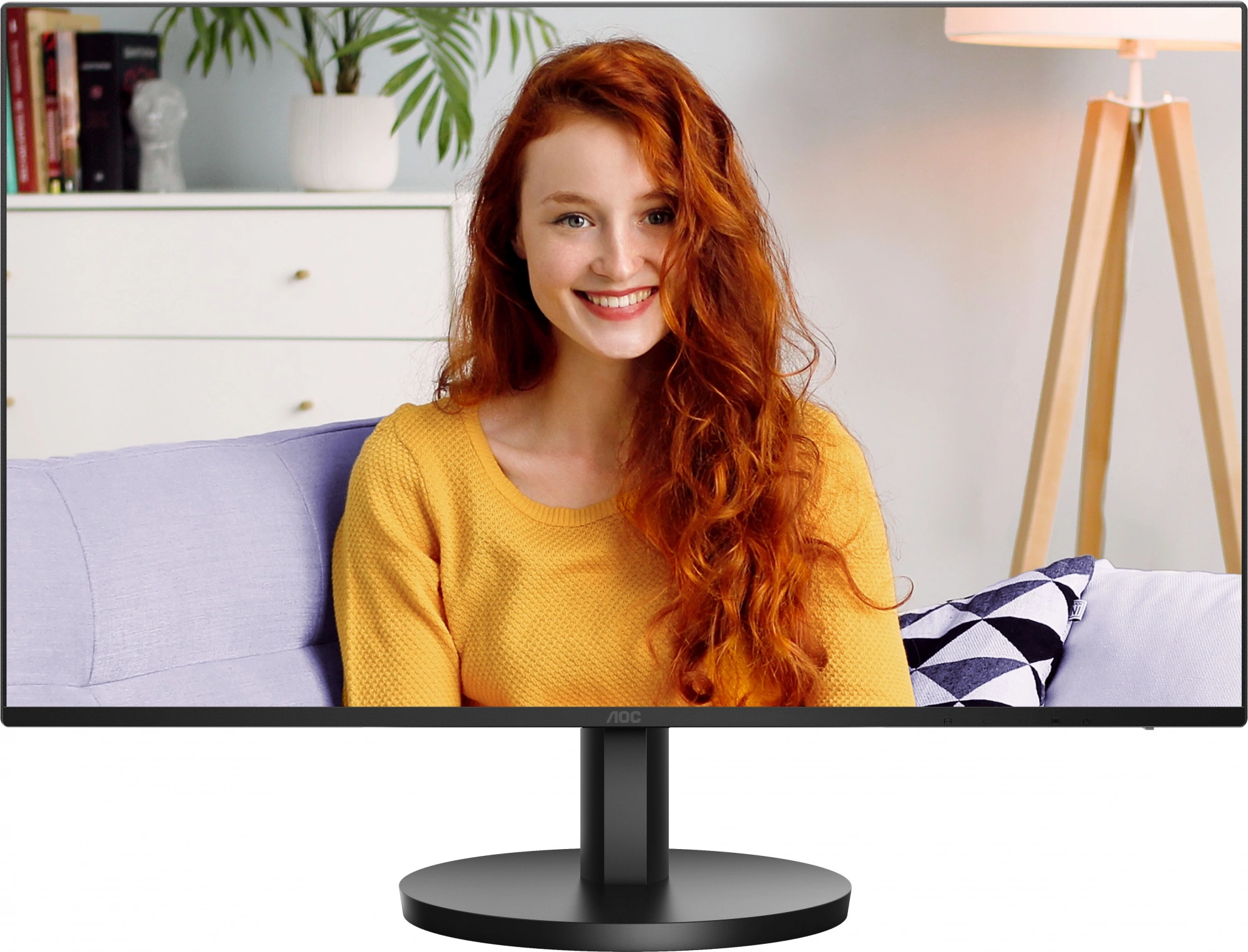 Монитор AOC 27" Basic-Line 27B3HA2 черный IPS LED 1ms 16:9 HDMI M/M матовая 250cd 178гр/178гр 1920x1080 100Hz VGA FHD 3.4кг