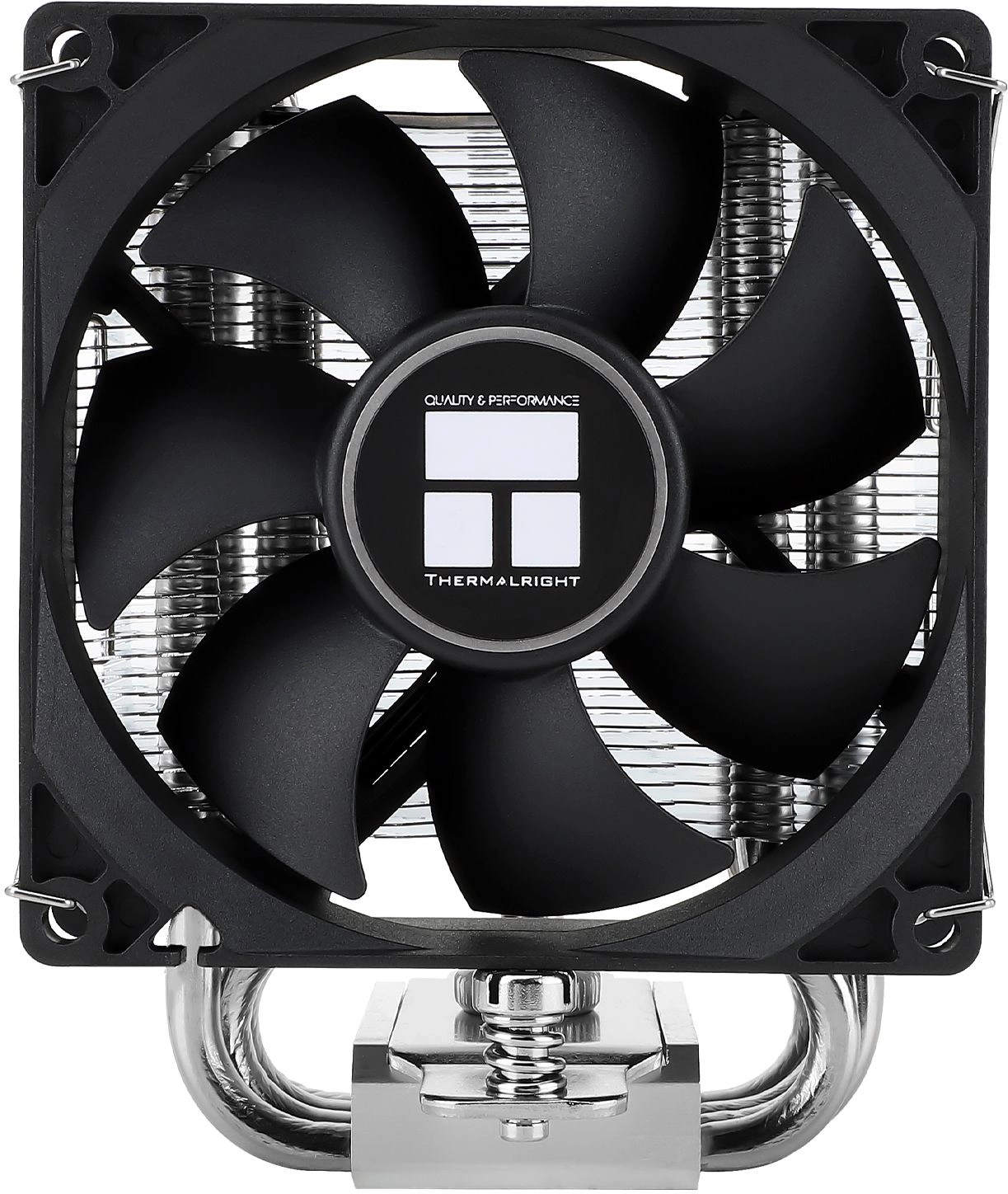 Устройство охлаждения(кулер) Thermalright Assassin X 90 SE V2 Soc-AM5/AM4/1200/1700/1851 черный 4-pin 27.3dB Al+Cu 360gr Ret (AX90-SE-V2)