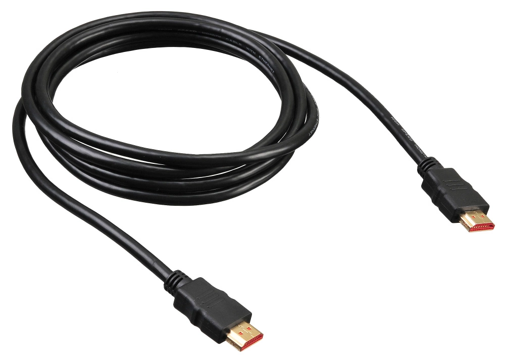 Кабель аудио-видео Buro HDMI 1.4 HDMI (m)/HDMI (m) 2м. позолоч.конт. черный (BHP2M)