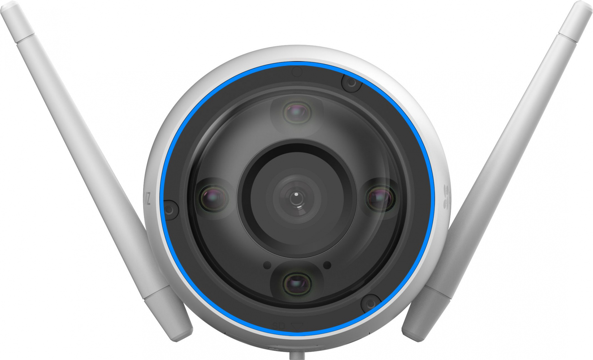 Камера видеонаблюдения IP Ezviz CS-H3-R100-1J5WKFL(2.8mm) Wi-Fi 2.8-2.8мм цв. корп.:белый (H3 5MP)