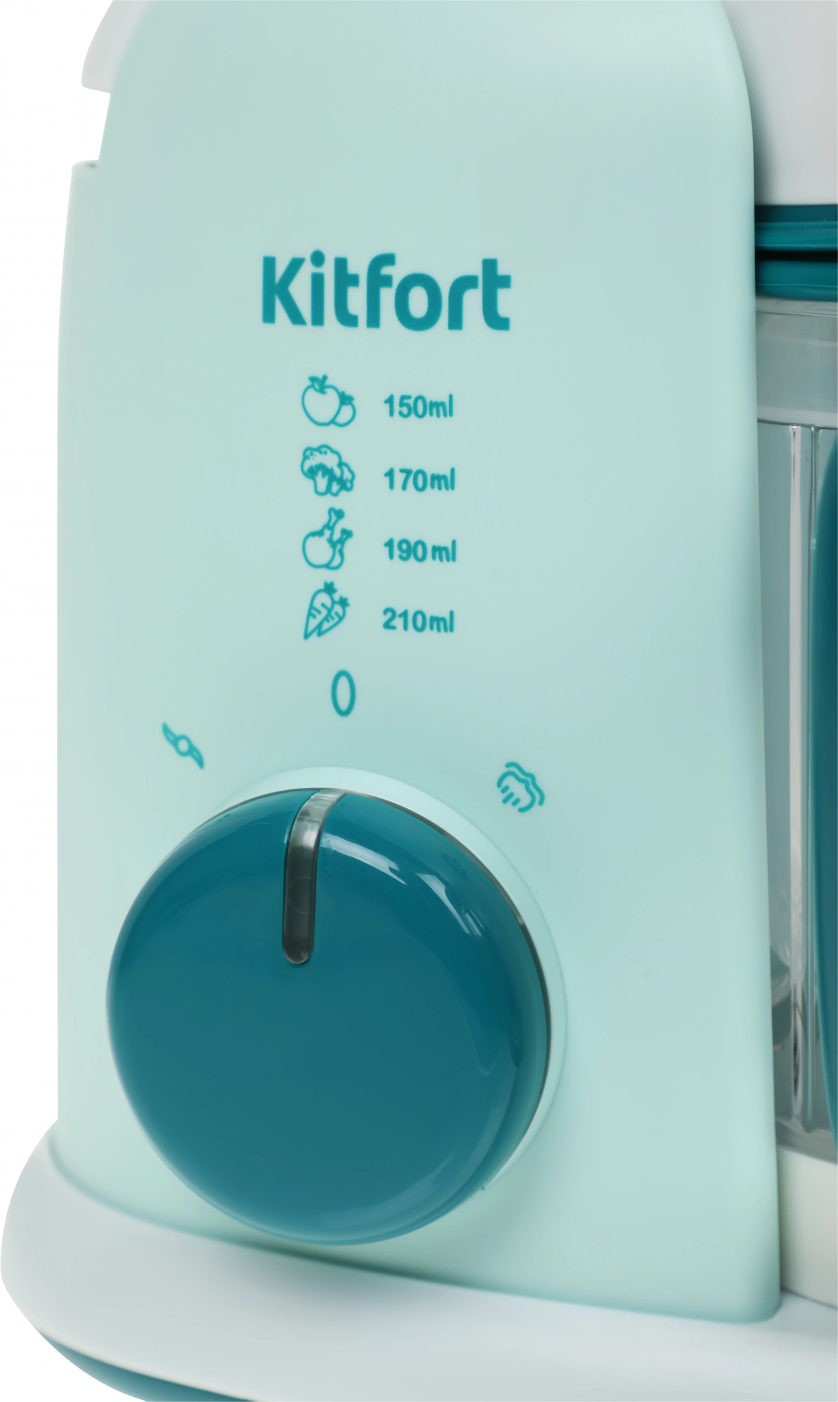 Блендер стационарный Kitfort КТ-2305 400Вт белый/зеленый